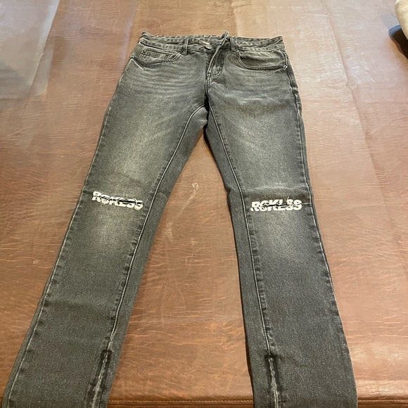 Y&R Young and Reckless Black Denim Jeans - Picture 2 of 4